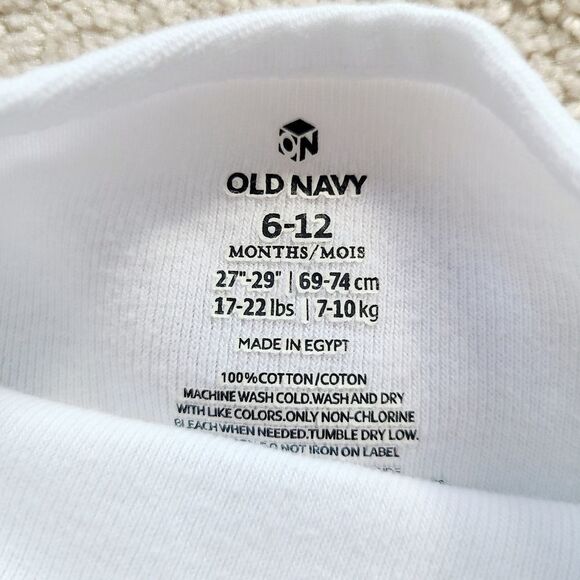 LOT 1 of Baby Girl Long Sleeve Shirts Size Size 6-12 Months - Picture 3 of 16